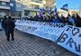 Protesto e confusão marcam chegada do Grêmio a Caxias do Sul para jogo contra o Fluminense