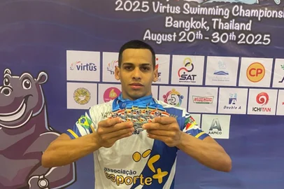 Adenilson Duarte, paranadador gaúcho.