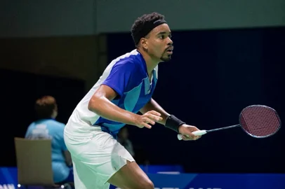 Donnians Oliveira, novo reforço do badminton do Recreio da Juventude<!-- NICAID(16199130) -->