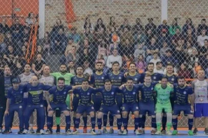 Time do União-TM campeão do oeste na Série C 2025.