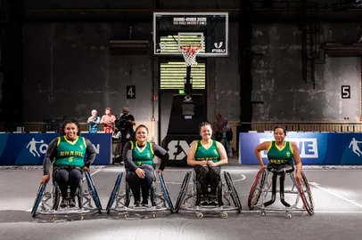 Brasil, basquete 3x3, cadeira de rodas, Universíade