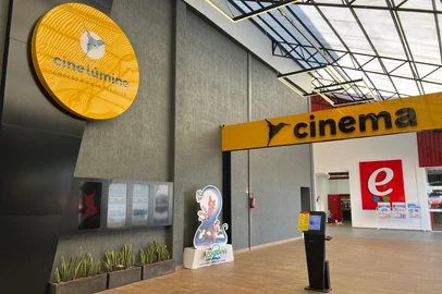 Carazinho, 22/09/2025. Sala de cinema do Cine Lúmine onde será exibido o Festival de Cinema de Carazinho. Foto: IMW Comunicação / Divulgação<!-- NICAID(16135139) -->