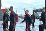 Inter desembarca em Montevidéu para decisão contra o Nacional pela Libertadores