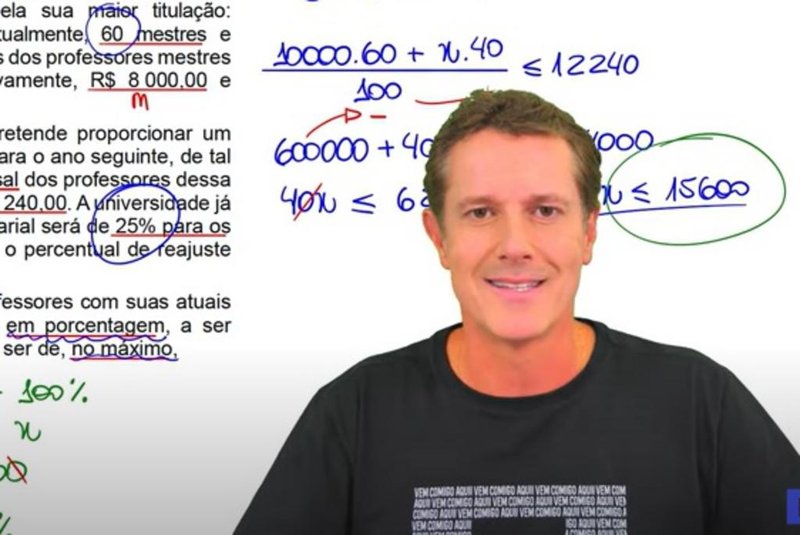 Com mais de 3 milhões de inscritos, passo-fundense tem o maior canal de matemática do YouTube <!-- NICAID(15620712) -->