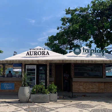 Cooperativa Vinícola Aurora faz parceria inédita com quiosque La Plage, na Barra da Tijuca.<!-- NICAID(15974740) -->