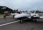 Após falha mecânica, avião bimotor faz pouso de emergência em Bento Gonçalves 