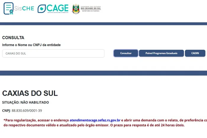 Secretaria Estadual da Fazenda / reprodução Secretaria Estadual da Fazenda / reprodução