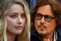 (COMBO) This combination of pictures created on April 11, 2022 showsUS actress Amber Heard in London, on July 28, 2020 and US actor Johnny Depp  in Belgrade on October 19, 2021. - Jury selection began on April 11, 2022 in the blockbuster defamation case about allegations of spousal abuse between Hollywood star Johnny Depp and his ex-wife, actress Amber Heard. (Photo by Daniel LEAL and Andrej ISAKOVIC / AFP)Editoria: CLJLocal: BelgradeIndexador: DANIEL LEALSecao: trialsFonte: AFPFotógrafo: STF<!-- NICAID(15067142) -->