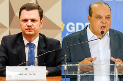 Anderson Torres e Ibaneis Rocha
