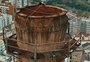 Desvendado mistério sobre cabos da chaminé da Usina do Gasômetro