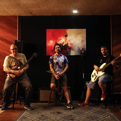 Porto Alegre, RS, Brasil - 13/04/2023 - Bebeto Alves será homenageado por sua banda Os Blackbagual no Theatro São Pedro. (Foto: Anselmo Cunha/Agência RBS)<!-- NICAID(15401935) -->