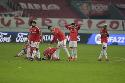 PORTO ALEGRE, RS, BRASIL, 22/07/2021- Inter x Olimpia: jogo das oitavas de final da Libertadores. Foto: André Ávila / Agencia RBS<!-- NICAID(14842674) -->