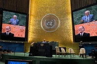 Paulo Roberto Falcão discursa na ONU em 20/03/2025<!-- NICAID(16000193) -->