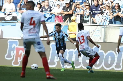PORTO ALEGRE, RS, BRASIL, 16/10/2022- Grêmio x Bahia: jogo válido pela 35ª rodada da Série B, na Arena. Foto: Anselmo Cunha/Agencia RBS<!-- NICAID(15236678) -->