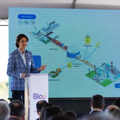 Inauguração das obras da unidade da Bioo em Triunfo. Na foto, Mauricio Cótica, Fundador e Diretor Executivo da Bioo e Fundador da Sebigas Cótica<!-- NICAID(15893724) -->