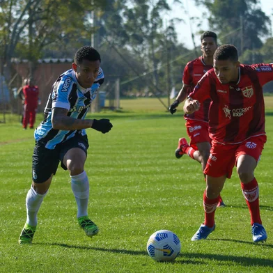 Brasileiro de Aspirantes - Grêmio x CorinthiansFoto: Rodrigo Fatturi/Grêmio. Na foto, Wesley Pomba <!-- NICAID(14975120) -->