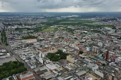 Foto aérea de Pelotas<!-- NICAID(16161149) -->