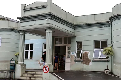 SÃO LEOPOLDO,  RS, BRASIL, 06/05/2019- Hospital Centenário restringe atendimentos e recebe apenas urgências e emergências.(FOTOGRAFO: JÚLIO CORDEIRO / AGENCIA RBS)<!-- NICAID(14066642) -->