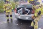 Polícia descobre homem em porta-malas de carro ao atender acidente em Farroupilha<!-- NICAID(14803484) -->