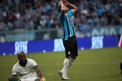 PORTO ALEGRE, RS, BRASIL, 15-02-2026. GREMIO X JUVENTUDE pelo gauchão 2026. Foto/agência RBS<!-- NICAID(16225998) -->