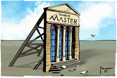 PORTO ALEGRE, RS, BRASIL, 14-01-2026: Charge do Fraga. Foto: Gilmar Fraga/Agência RBS<!-- NICAID(16204357) -->