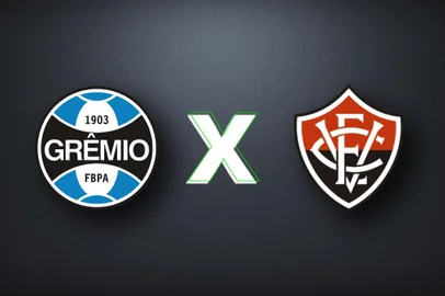 futebol, grêmio, vitória, escudos