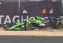 Bortoleto bate sozinho e abandona o GP da Grã-Bretanha de Fórmula 1