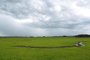 CAPÃO DO LEÃO, RS, BRASIL - 2017.01.04 - Sistemas de irrigação em lavouras de arroz, em Pelotas, na sede da Embrapa. (Foto: André Ávila/ Agência RBS)<!-- NICAID(12667568) -->