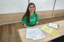 Mariana Santos Goulart, estudante de Porto Alegre que busca cursar Medicina, está entre os seis gaúchos que conquistaram nota máxima na redação do Enem 2023 - Foto: Sofia Lungui/Agência RBS<!-- NICAID(15655475) -->