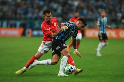 PORTO ALEGRE, RS, BRASIL, 21/05/2023- Gre-Nal 439: jogo válido pela sétima rodada do Brasileirão. Foto: André Ávila / Agencia RBS<!-- NICAID(15434461) -->