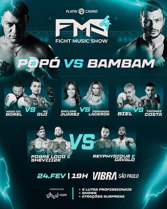 Instagram/@fightmusicshow / Reprodução