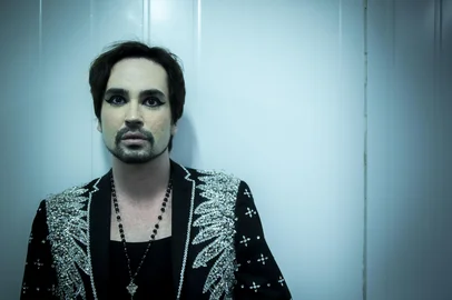 PORTO ALEGRE, RS, BRASIL, 21.10.2023: Johnny Hooker no Meca Festival em parceria com o Instituto Caldeira. Foto: Camila Hermes/Agencia RBS<!-- NICAID(15578388) -->