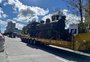 Locomotiva de 1921 doada pela Ulbra e pelo Dnit chega em Caxias do Sul