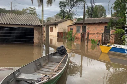 Cachoeira do Sul tem mais de 1,1 mil moradores afetados pela cheia do Jacuí<!-- NICAID(16065987) -->