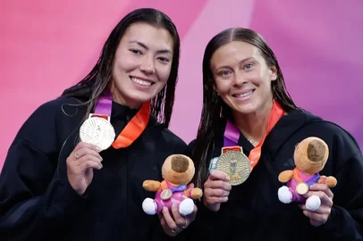 Anna Santos, Luana Lira, saltos ornamentais