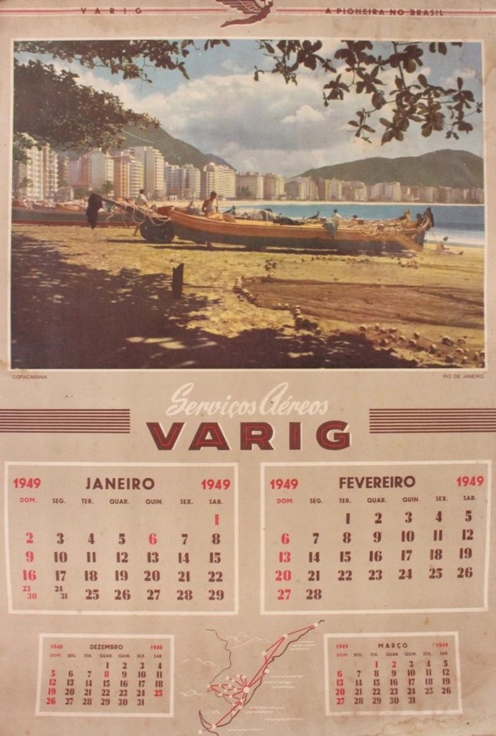 Varig / reprodução Varig / reprodução