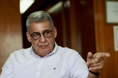 PORTO ALEGRE, RS, BRASIL, 29-12-2025: Retratos de Sebastião Melo para coluna sobre de avaliação de 2025 e projeção de 2026 de seu mandato à frente da prefeitura de Porto Alegre. (Foto: André Ávila/Agência RBS)Indexador: Andre Avila<!-- NICAID(16195156) -->