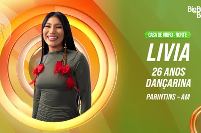 Globo / Divulgacao Livia é candidata ao grupo pipoca do BBB 26<!-- NICAID(16201209) -->