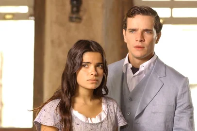 Cena de Cabloca. Zuca (Vanessa Giácomo) e Luís Jerônimo (Daniel de Oliveira). Fonte: TV Globo Fotógrafo: Gianne Carvalho<!-- NICAID(982964) -->