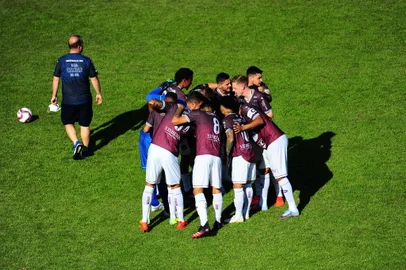 CAXIAS DO SUL, RS, BRASIL, 25/09/2021. Caxias X União Rondonópolis, jogo de ida, válido pelas oitavas de final da Série D do Campeonato Brasileiro e realizado no estádio Centenário. O jogo também marca a volta da torcida às arquibancadas. (Porthus Junior/Agência RBS)<!-- NICAID(14899178) -->