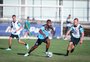 Galdino deve atuar como centroavante do Grêmio contra o Palmeiras 