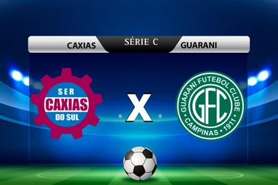 Caxias x Guarani se enfrentam pela terceira rodada da Série C, no Centenário.<!-- NICAID(16022941) -->