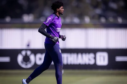 Hugo Souza, goleiro do Corinthians<!-- NICAID(16046193) -->
