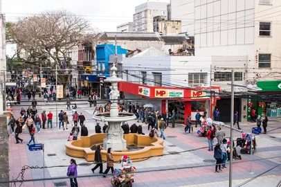 Divulgação / Prefeitura de Pelotas 12.09.2019 - Imagens refeitas do Calçadão - Foto Michel CorvelloCalçadão PelotasIndexador: MICHELCORVELLO<!-- NICAID(16136020) -->