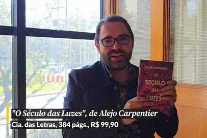 Carlos Garcia indica O Século das Luzes, de Alejo Carpentier.<!-- NICAID(16091487) -->