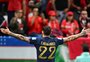 Ouça os gols da classificação da França à final da Copa do Mundo
