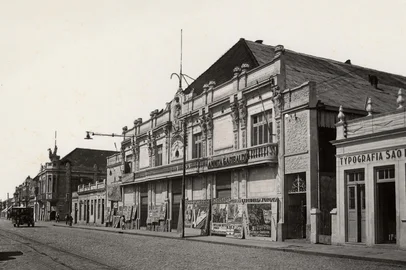 Avenida Presidente Franklin Roosevelt, antiga Avenida Eduardo, nos anos 1930. <!-- NICAID(16259485) -->