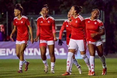 Lara Vantzen / Inter/Divulgação Lance de Inter x Botafogo pelo Brasileirão Feminino<!-- NICAID(16283120) -->