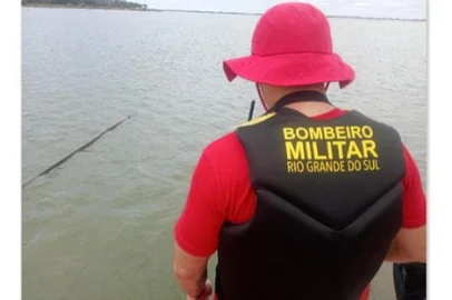Divulgação / Corpo de Bombeiros Corpo desaparecido Lagoa dos Patos<!-- NICAID(16238856) -->