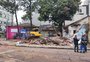 Antiga lancheria na Silva Só é demolida pela prefeitura
